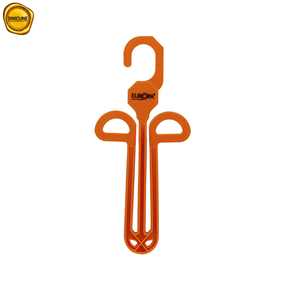 Logo personnalisé Collier en plastique orange pour chaussures/ pantoufles