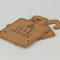 L'impression adaptée aux besoins du client FSC a certifié l'étiquette d'affichage de cintre de carton de papier d'emballage pour le poignet
