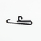 application large de Logo Black Plastic Sock Hangers de relief par 105*23mm