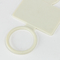 Le cintre en plastique de support d'écharpe de rectangle blanc a adapté Logo Closet Scarf Organizer aux besoins du client
