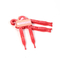 Le rouge a coloré les fourches faites sur commande de la ceinture deux d'équipement de cheval de Logo Plastic Belt Hangers For